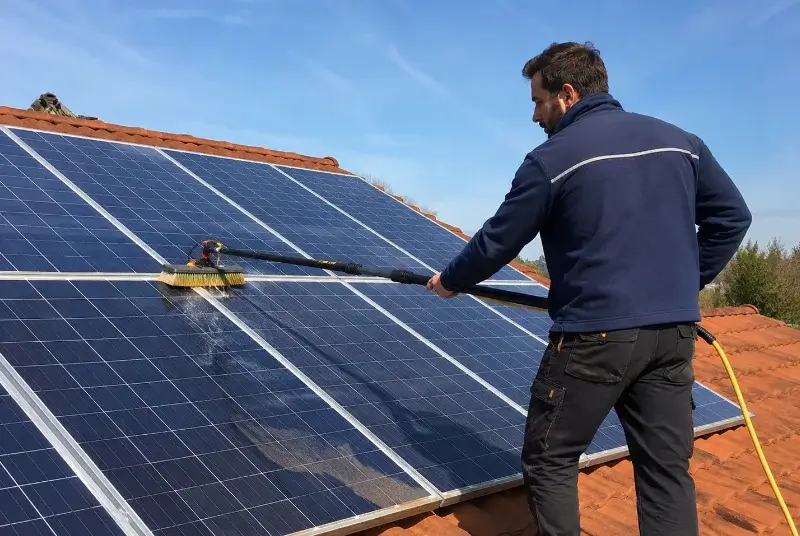 Nettoyage et entretien de panneaux solaires à Saint-Romans-lès-Melle